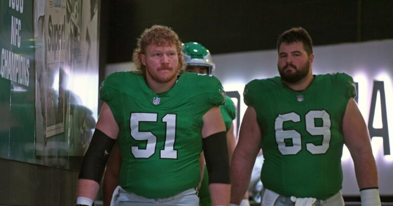 Things to watch for at Eagles training camp: Interior offensive line edition