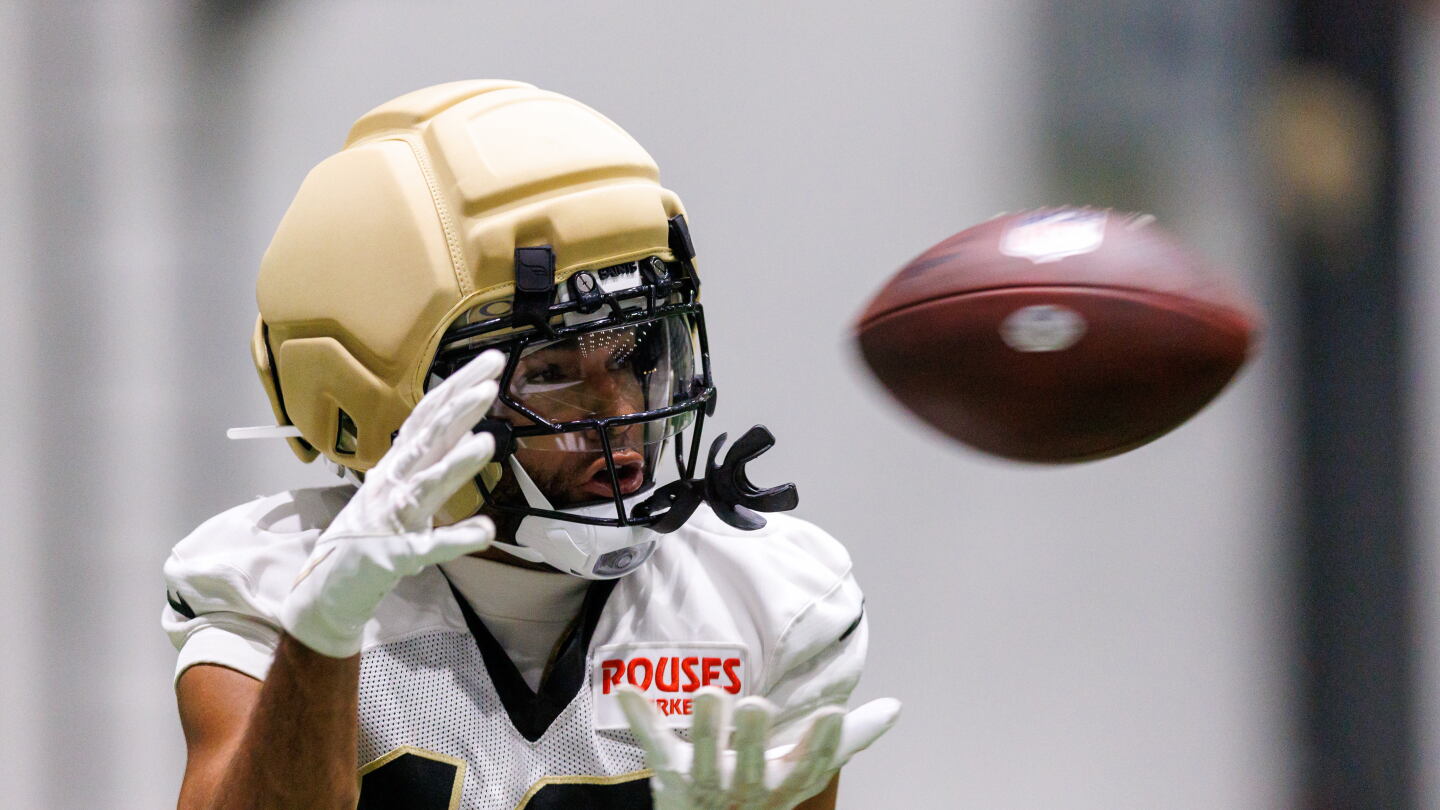 Saints WR Chris Olave returns to joint practice
