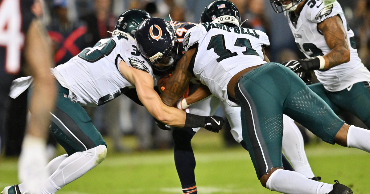 Eagles-Bears Week 3 report card: This time, the pass defense flunks