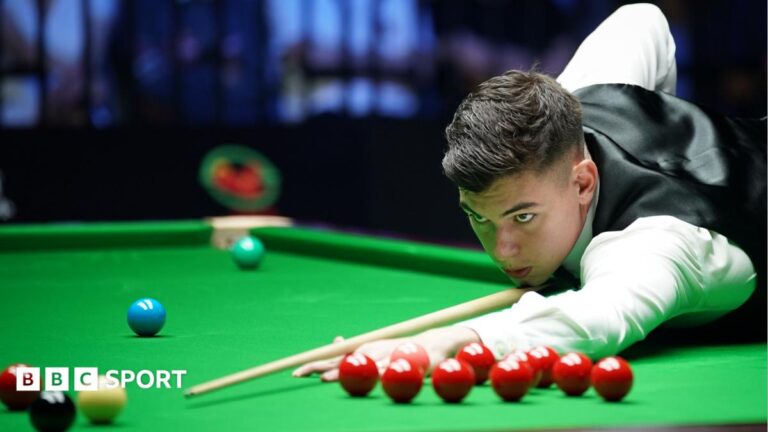 English Open: Liam Davies beats world champion Wu Yize to set up Mark Williams match